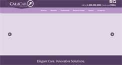 Desktop Screenshot of calacare.com
